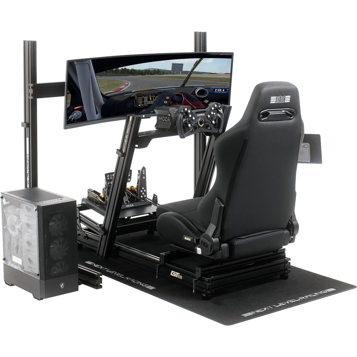 Mata ochronna na matę podłogową Next Level Racing Premium XL (czarna)