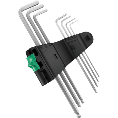 Zestaw kluczy sześciokątnych Wera 950 9 hex-plus 4 (chromowany, 9 szt.)