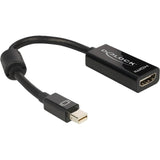 Delock adapter mini displayport 1.1 > hdmi (czarny, 12,7 centymetra)