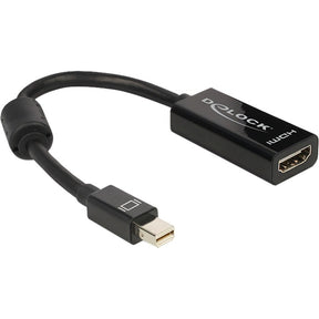 Delock adapter mini displayport 1.1 > hdmi (czarny, 12,7 centymetra)