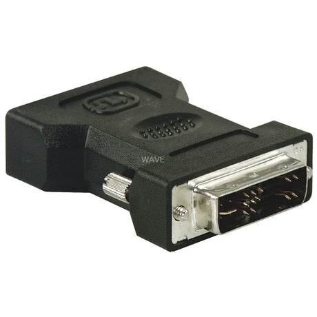 Adapter Goobay dvi-i > vga (czarny, dual-link)