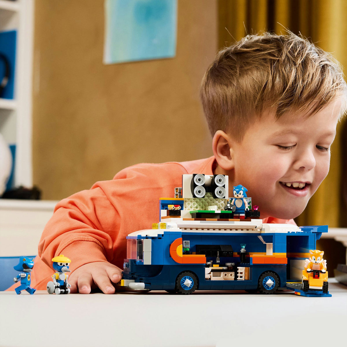 Lego® Sonic the Hedgehog™ Zespół Sonic Command Truck — 77006