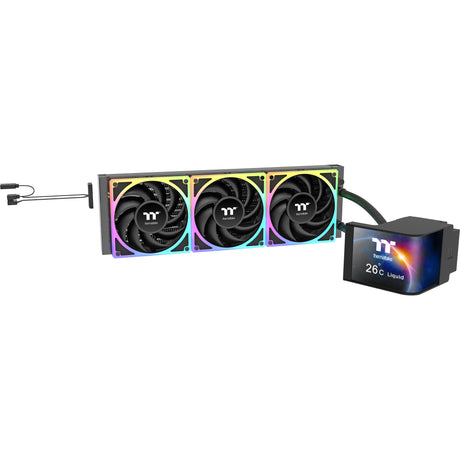 Thermaltake Magcurve 360 Ultra Arbb Sync AIO Chłodnica cieczowa Chłodzenie wodne (czarny)