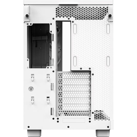 Obudowa midi tower Nzxt h6 flow rgb (biała | 2x usb-a | 1x usb-c | rgb | szkło hartowane)