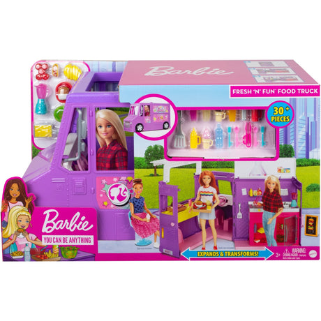 Akcesoria dla lalek Barbie Fresh'n'Fun Food Truck