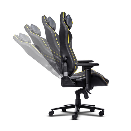 Wygodny fotel do gier Trust GXT 721 Ruya Pro Premium (czarno-żółty)