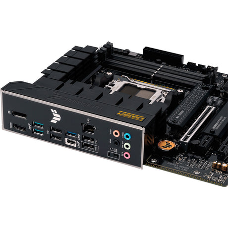 Płyta główna Asus tuf gaming b650m-plus z gniazdem am5 (czarna, raid, 2,5 gb-lan, dźwięk, µatx)