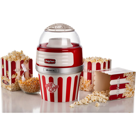 Maszyna do popcornu Ariete Party Time Pop Corn XL 2957 00 (czerwony biały)