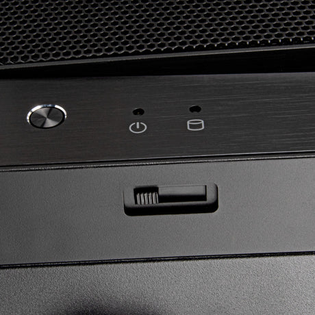 Obudowa Silverstone SST-GD11B HTPC (czarna | 2x USB-A | 1x USB-C)