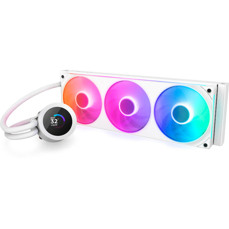 Chłodzenie wodne NZXT Kraken Plus 360 RGB (białe)