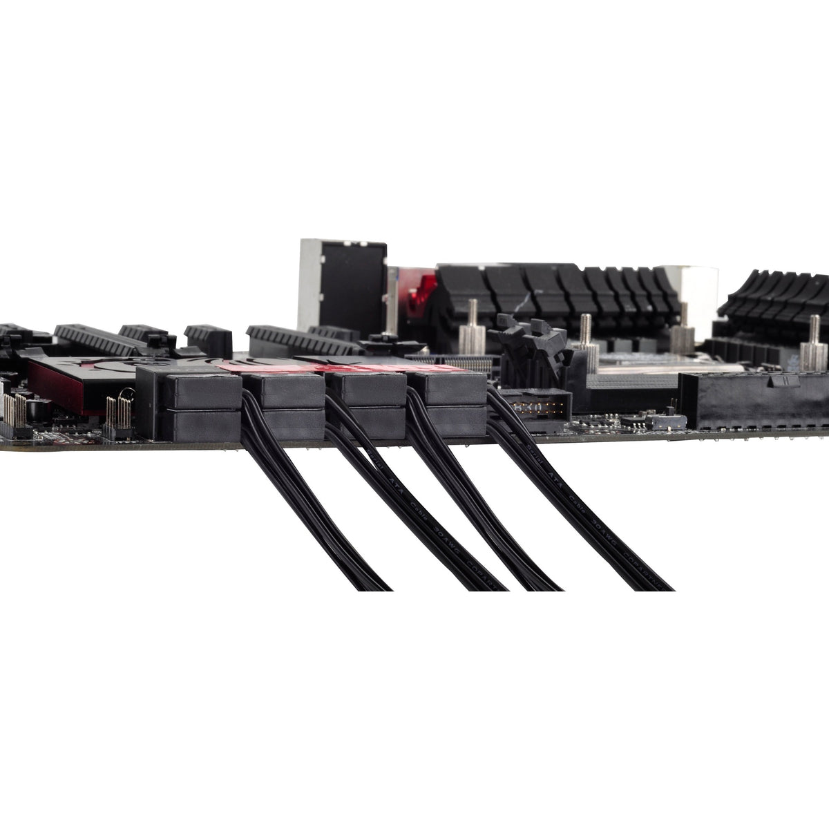 Kabel Silverstone sata iii 30cm (czarny, 6gb s, złącze niskoprofilowe, cp11b-300)