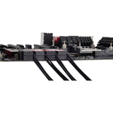 Kabel Silverstone sata iii 30cm (czarny, 6gb s, złącze niskoprofilowe, cp11b-300)