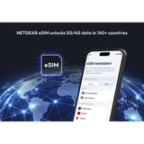 Netgear nighthawk 5g m7 wifi 7 wlan lte router (zwart)