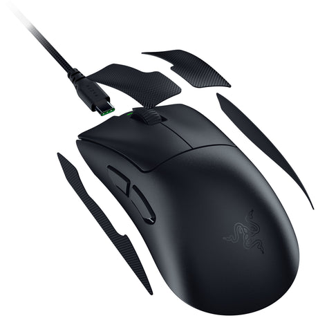 Mysz do gier Razer deathadder v4 pro (czarna, do 45 000 dpi, 8000 Hz)