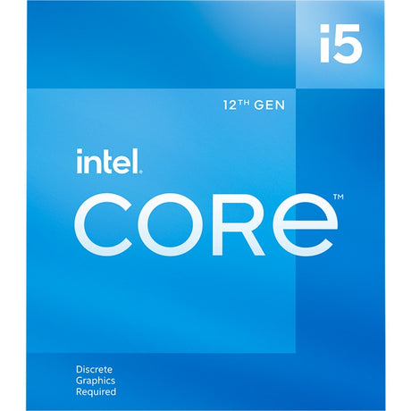 Procesor Intel® core i5-12400f, 2,5 GHz (4,4 GHz w trybie Turbo Boost) z gniazdem 1700 (olcha jezioro, pudełko)