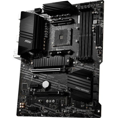 Płyta główna MSI B550-A Pro Socket AM4 (czarna, RAID, GB-LAN, dźwięk, ATX)