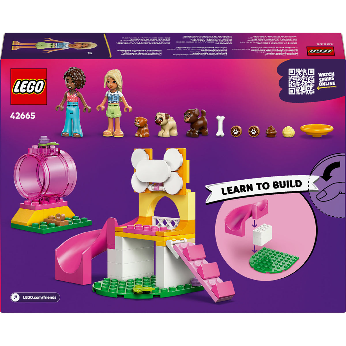 Zestaw LEGO Friends do zabawy w plac zabaw dla psów – 42665