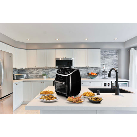 Piekarnik Ariete Airy Fryer 4619 00 Frytownica na gorące powietrze (czarna, 11 litrów)