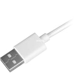 Kabel Sharkoon USB-A 2.0 - USB-C (biały, 1,5 metra)