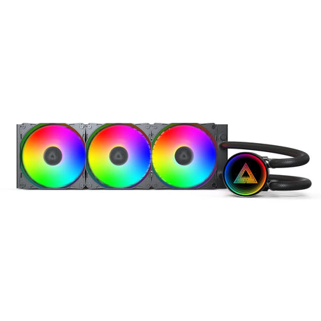 Chłodzenie wodne Montech Lightflow argb 360 (czarne)