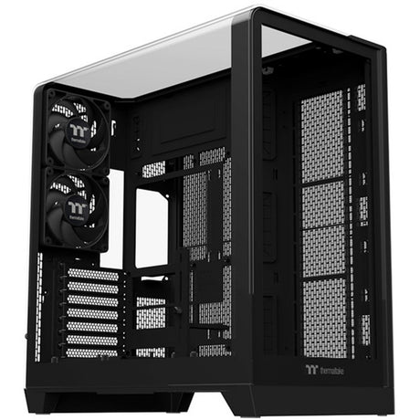 Obudowa Midi Tower Thermaltake View 390 tg (czarna | 2x USB-A | 1x USB-C | szkło hartowane)