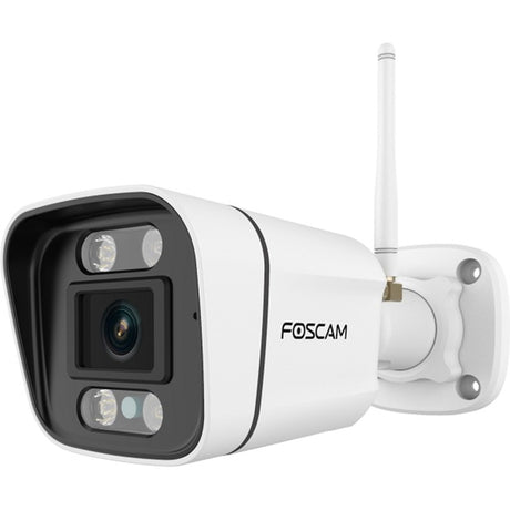 Foscam v5p, dwuzakresowa kamera Wi-Fi 3k 5mp z alarmem dźwiękowym i świetlnym (biała)