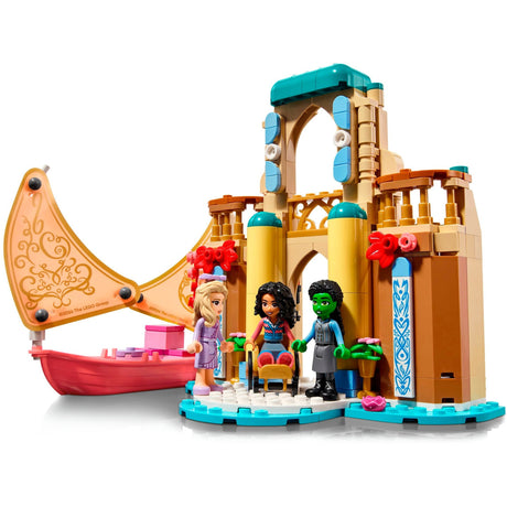 Lego niegodziwe - glinda, elphaba i nessarose na Uniwersytecie Shiz zabawki konstrukcyjne (75681)