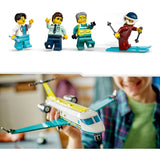 Lego ® miejski samolot ambulansu, zabawkowy samolot - 60465