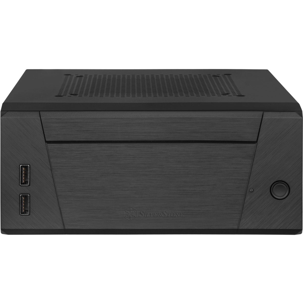 Obudowa HTC Silverstone sst-ml10b (czarna | 2x usb-a)