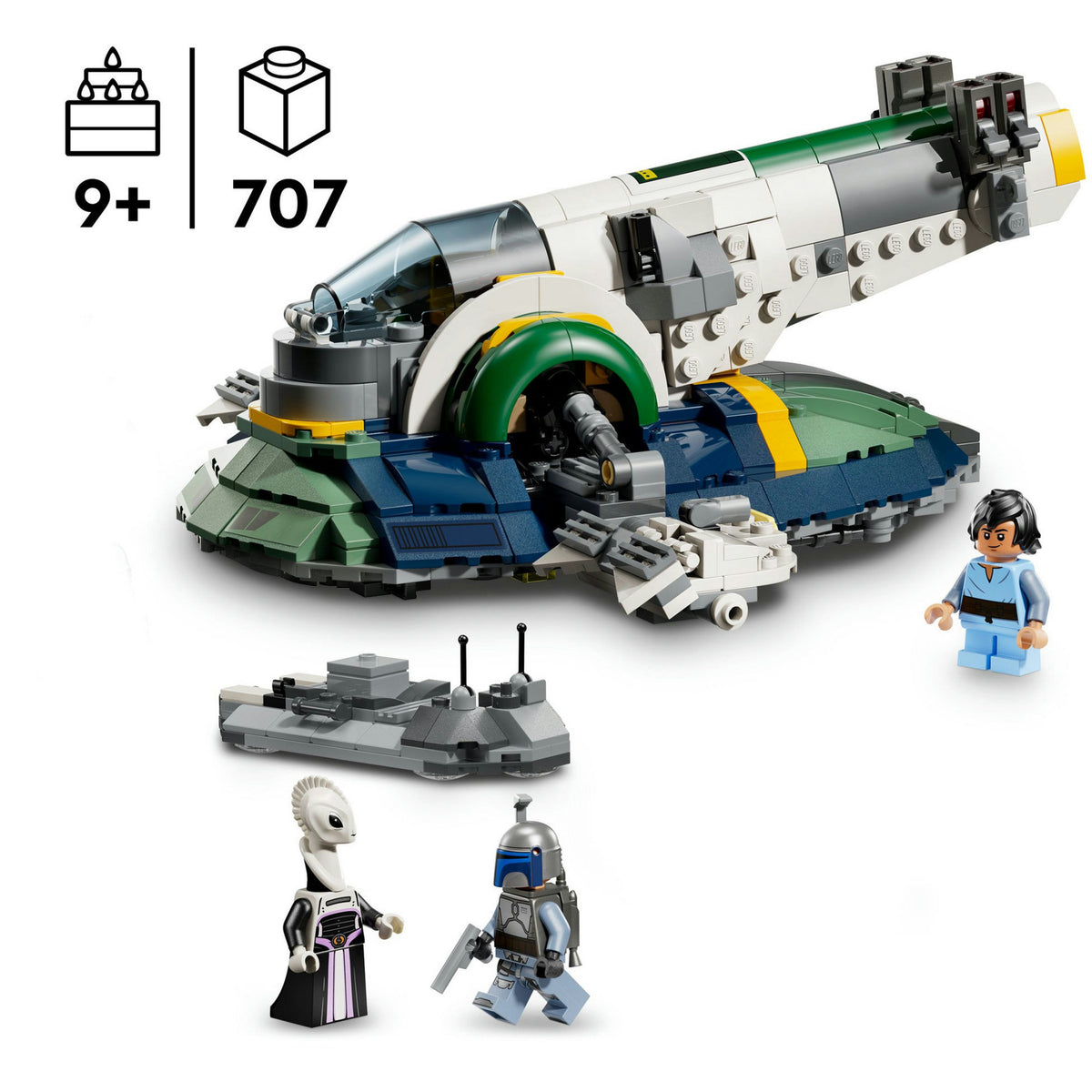 Lego® Star Wars: Atak klonów™ Statek kosmiczny Jango Fetta — 75433
