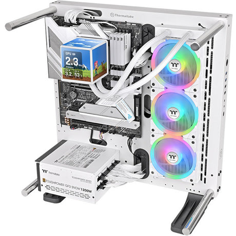 Thermaltake Minecube 360 Ultra Arbb Sync AIO Liquid Cooler - Snow Edition Chłodzenie wodne (białe)