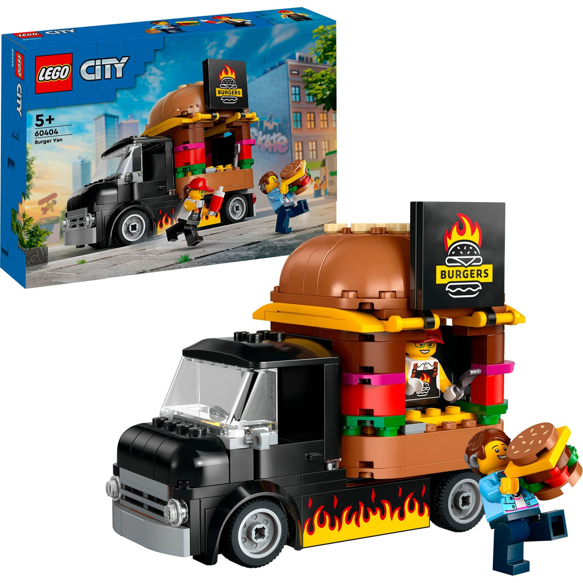 Lego City Ciężarówka z hamburgerami - 60404