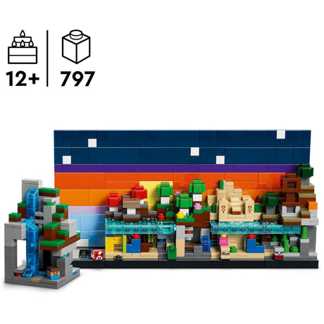 Lego Minecraft 21589 mini biomy