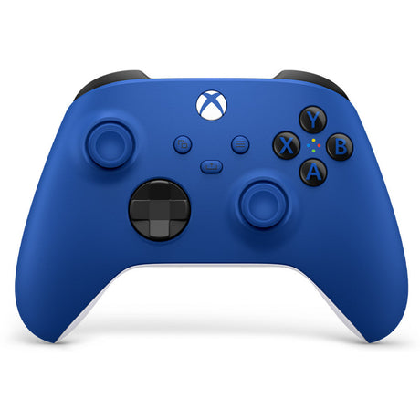 Kontroler bezprzewodowy Microsoft Xbox - Shock Blue (niebieski, bluetooth)