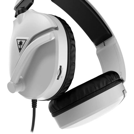 Zestaw słuchawkowy do gier nausznych Turtle Beach Ear Force Recon 70p (2024) (biały, PS4, PS5, Xbox Series X|s, Xbox One, Switch, PC, Mobile)