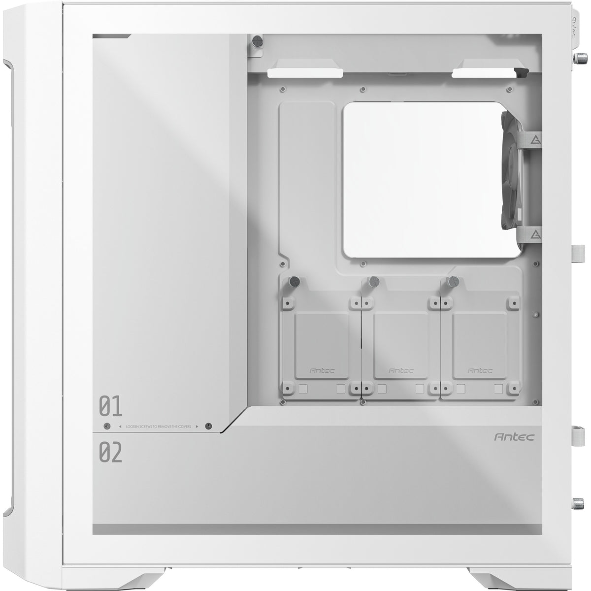 Antec Performance 1 ft duża obudowa typu tower (biała | 2x USB-A | 1x USB-C | szkło hartowane)
