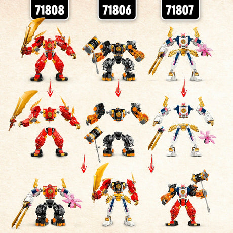 Lego Ninjago 71808 Mech ognia żywiołaka Kais
