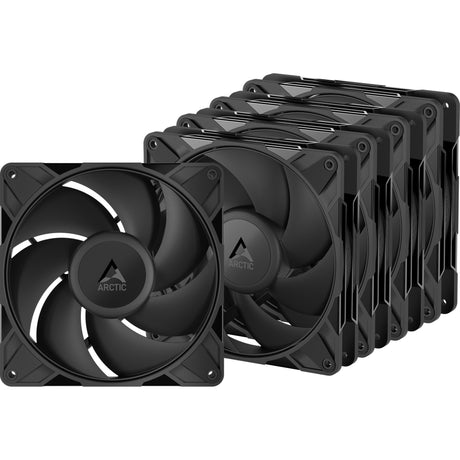 Wentylatory Arctic P14 Pro pst (czarne, 5 sztuk, 140 x 140 x 27 mm, pwm)