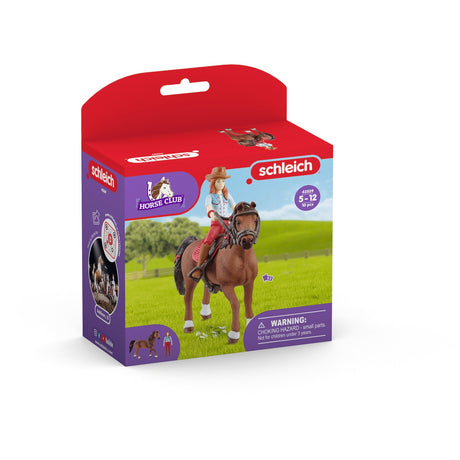 Klub koni Schleich - Hannah Cayenne grająca figurka (42539)