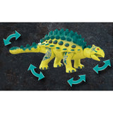 Playmobil Dino Rise - Saichania: Zabawka konstrukcyjna Obrona myśliwców (70626)