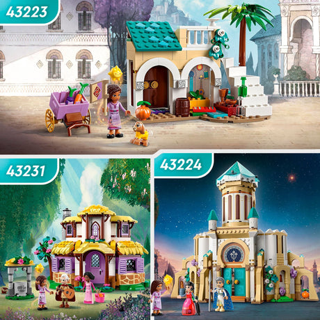 Lego Disney Zestaw życzeń Ashy w mieście Rosas - 43223