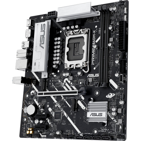 Płyta główna Asus Prime B860M-K z gniazdem 1851 (2,5 GB-LAN, dźwięk, µATX)