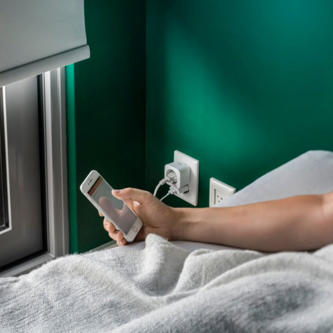 Kompaktowy przełącznik gniazdowy ClickOnClickOff ACC-3500 (3500 W) (biały)