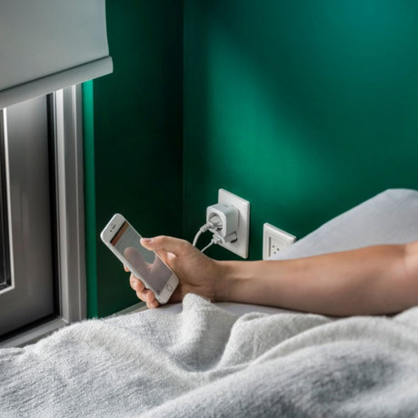 Kompaktowy przełącznik gniazdowy ClickOnClickOff ACC-3500 (3500 W) (biały)