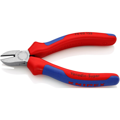 Szczypce tnące boczne Knipex 70 02 125 szczypce tnące (czerwony niebieski)