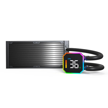 Chłodzenie wodne Montech Hyperflow Digital 240 (czarne)