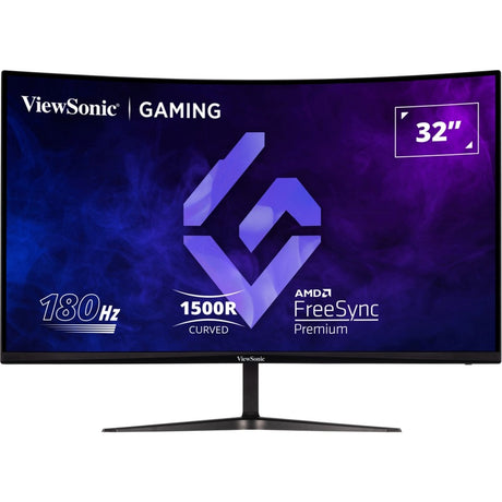 Zakrzywiony monitor do gier Viewsonic vx3218-pc-mhd 32 (czarny, 2x HDMI, 1x Display Port, 180 Hz)
