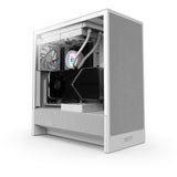 Obudowa midi tower Nzxt h5 flow v2 (biała | 1x USB-A | 1x USB-C | szkło hartowane)