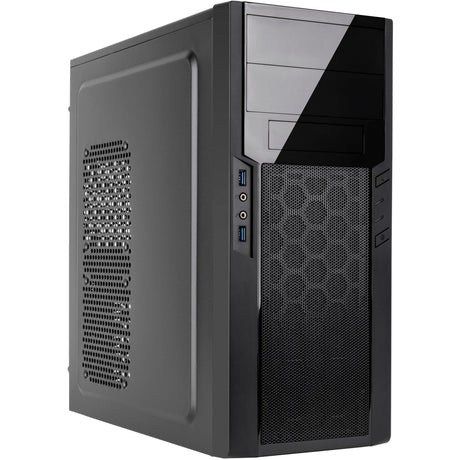 Obudowa midi tower Silverstone sst-ps13b (czarna | 2x USB-A)