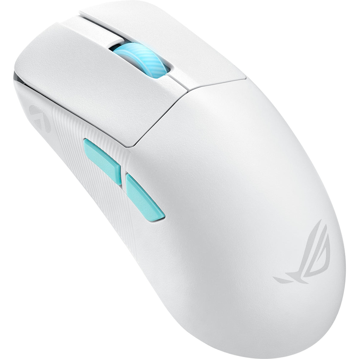 Mysz do gier Asus rog harpe ace aim lab Edition (biała, 100–36 000 dpi, USB 2.0, 2,4 GHz, Bluetooth, diody LED RGB)
